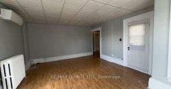 1 bedroom 1 bathroom apt for rent. 116 King Street Unit #3, Quinte West. $1750.00 + hydro and water