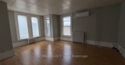 1 bedroom 1 bathroom apt for rent. 116 King Street Unit #3, Quinte West. $1750.00 + hydro and water