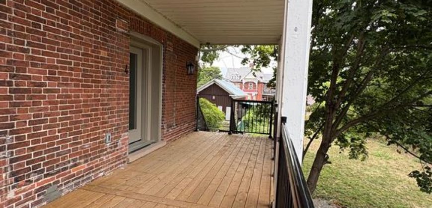 2 bedroom 1 bathroom apt for rent. 22 McGill Street Unit #4, Quinte West, On. $1,999