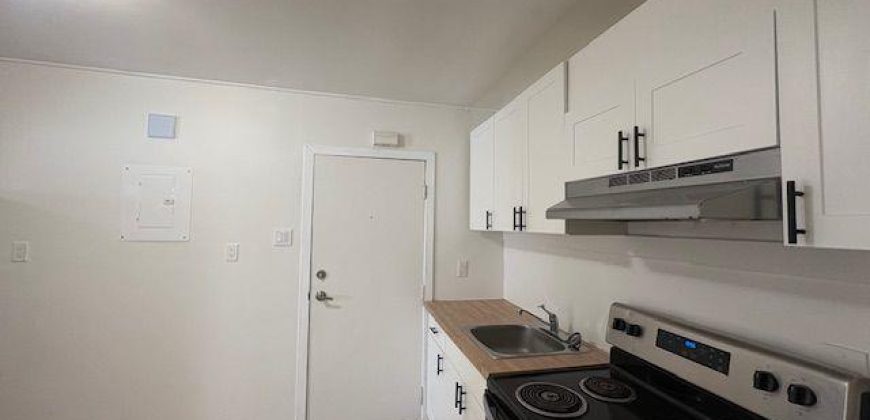 1 bedroom 1 bathroom apt for rent. 27 Dundas St E, Unit #3, Quinte West, On. $1,350 all incl.