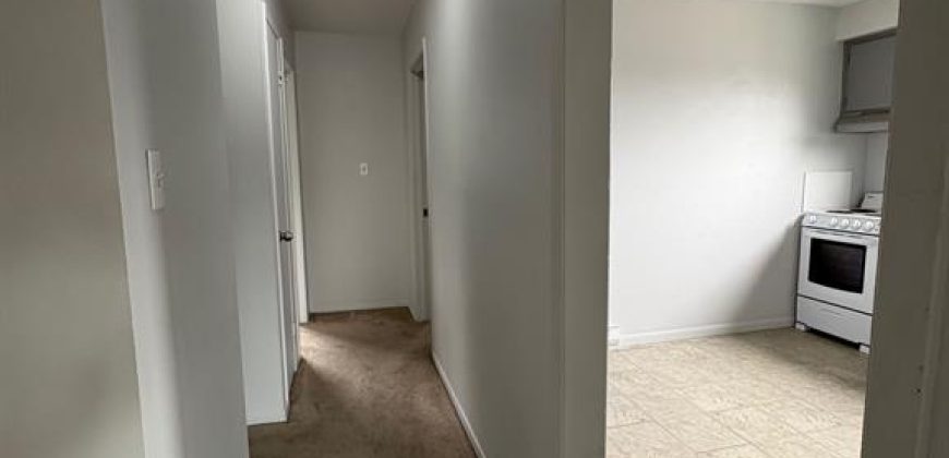 1 bedroom 1 bathroom apt for rent. 29 McNichol Ave, Unit #1, Quinte West. On. $1,595 all incl.