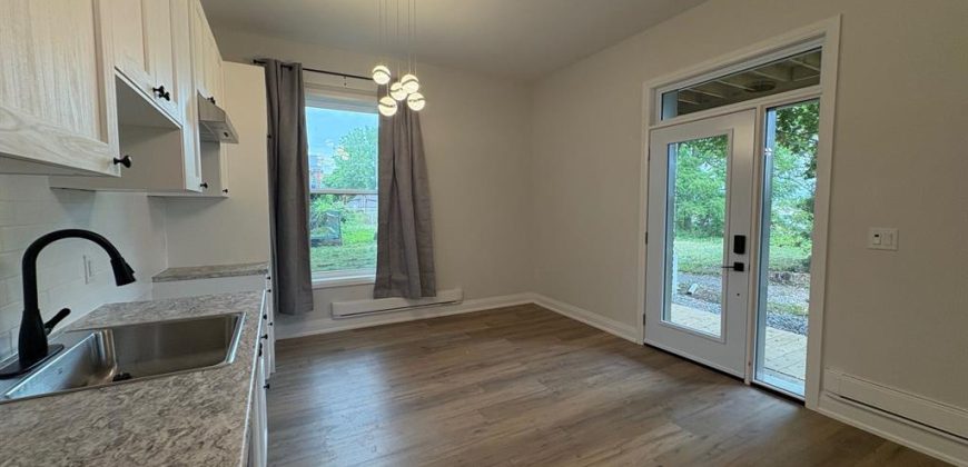 2 bedroom 1 bathroom apt for rent. 22 McGill St. Unit #2, Quinte West, On. $1974 plus water and hydro